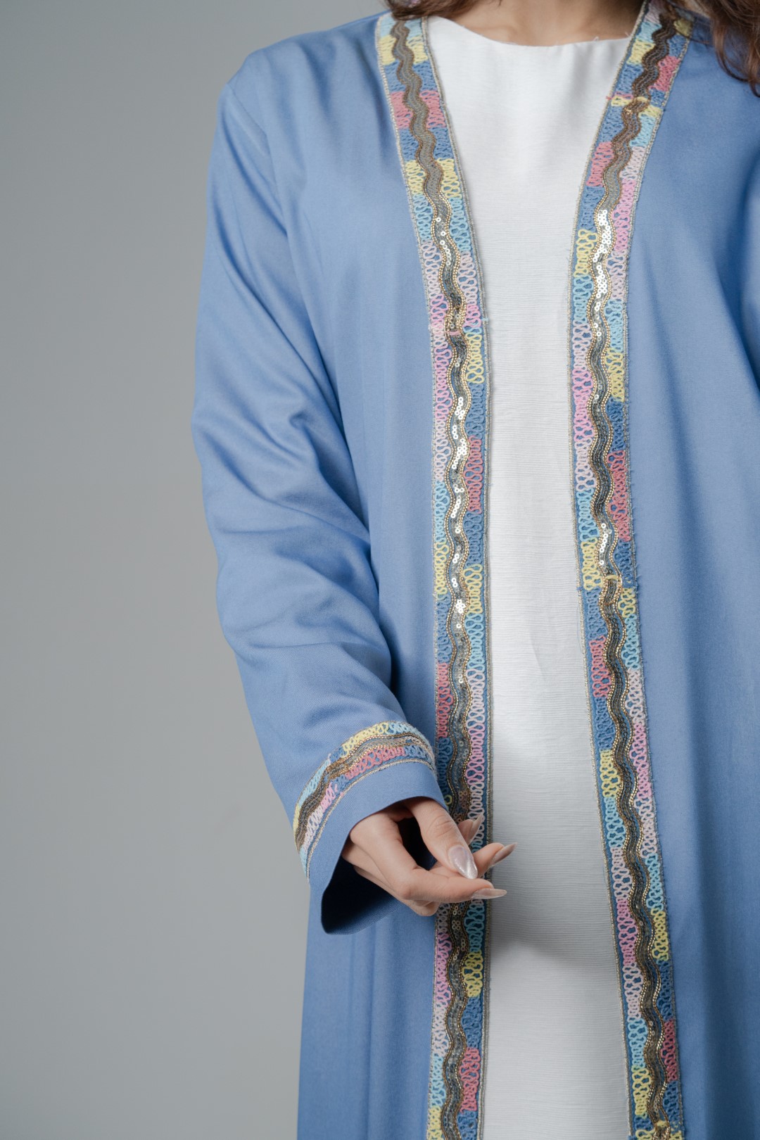 Long kimono cardigan