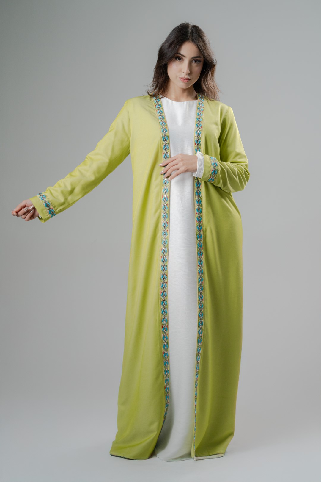 Long kimono cardigan