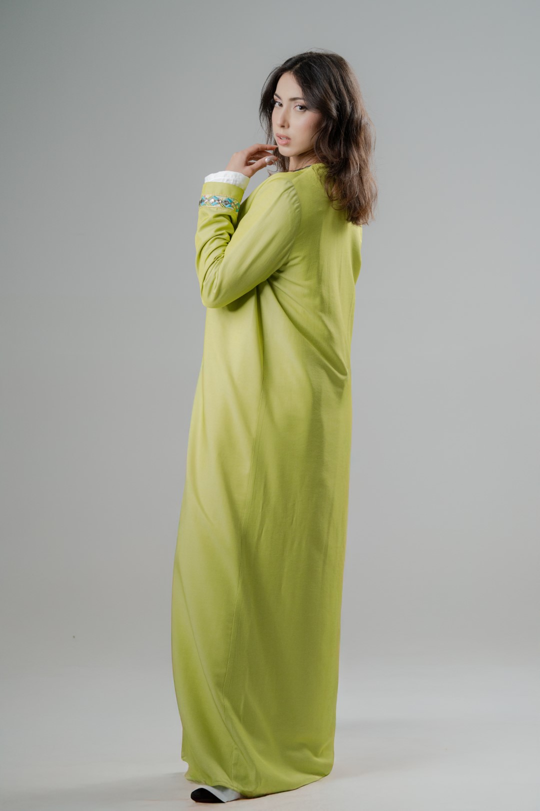 Long kimono cardigan