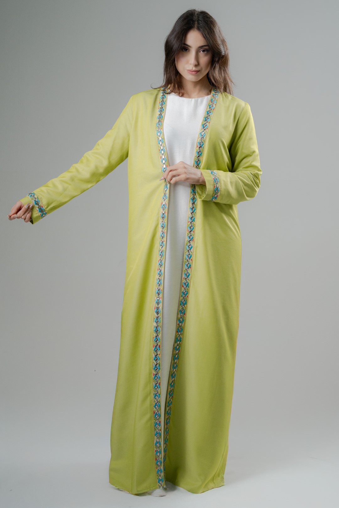 Long kimono cardigan