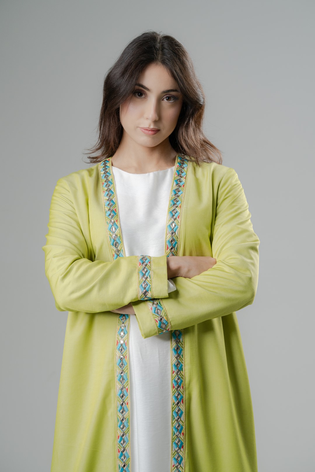 Long kimono cardigan