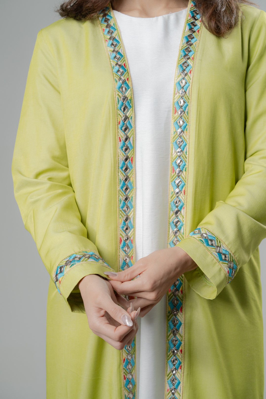 Long kimono cardigan