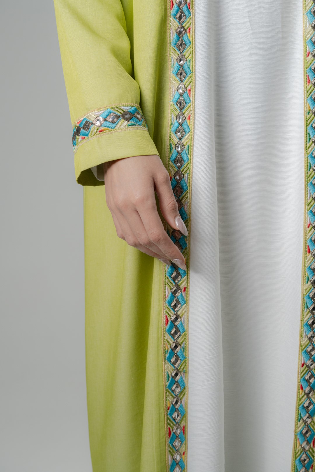 Long kimono cardigan