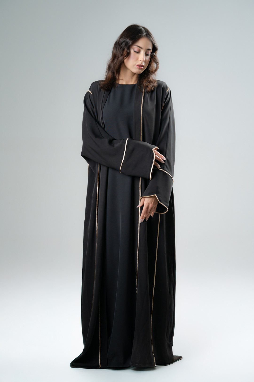 Soft chain abaya