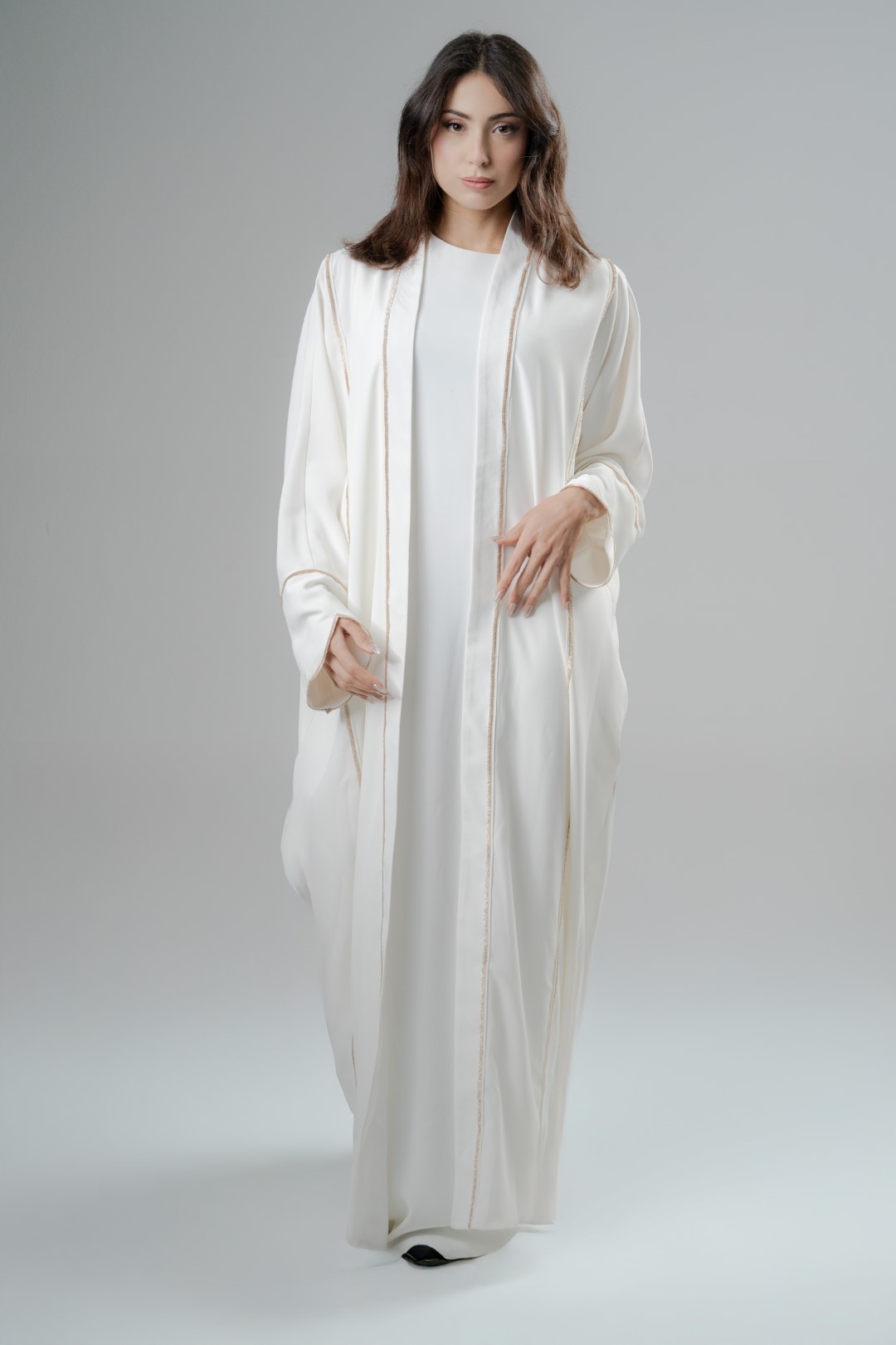 Soft chain abaya