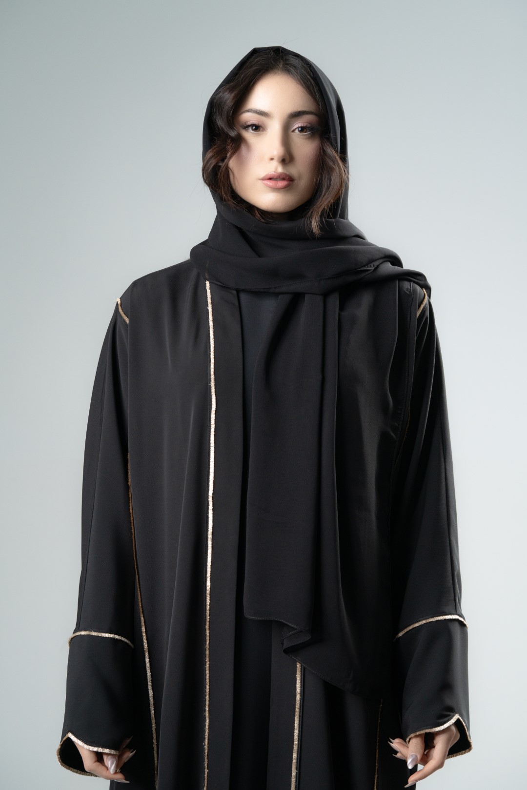 Soft chain abaya