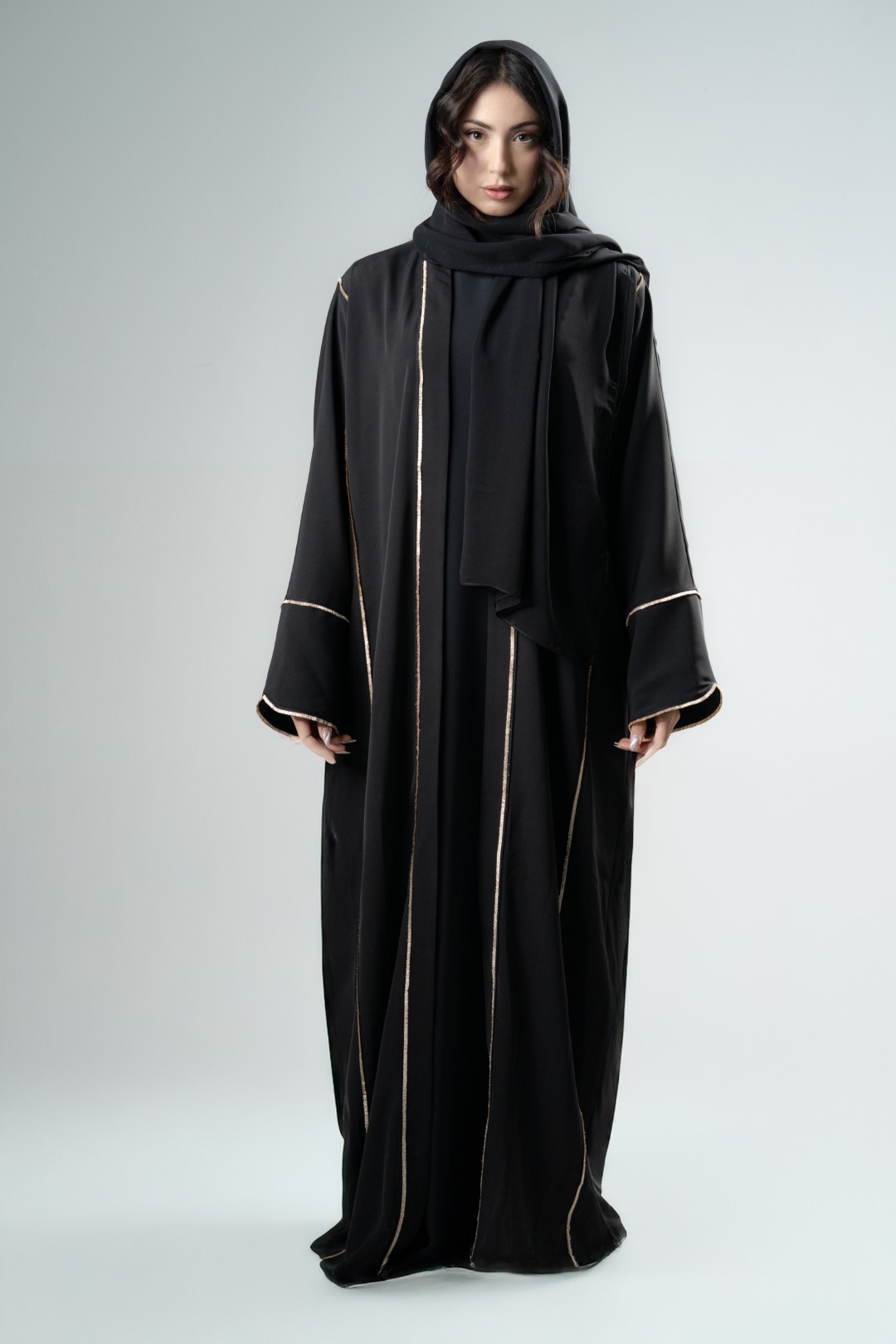 Soft chain abaya
