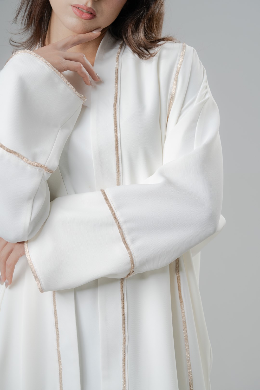 Soft chain abaya