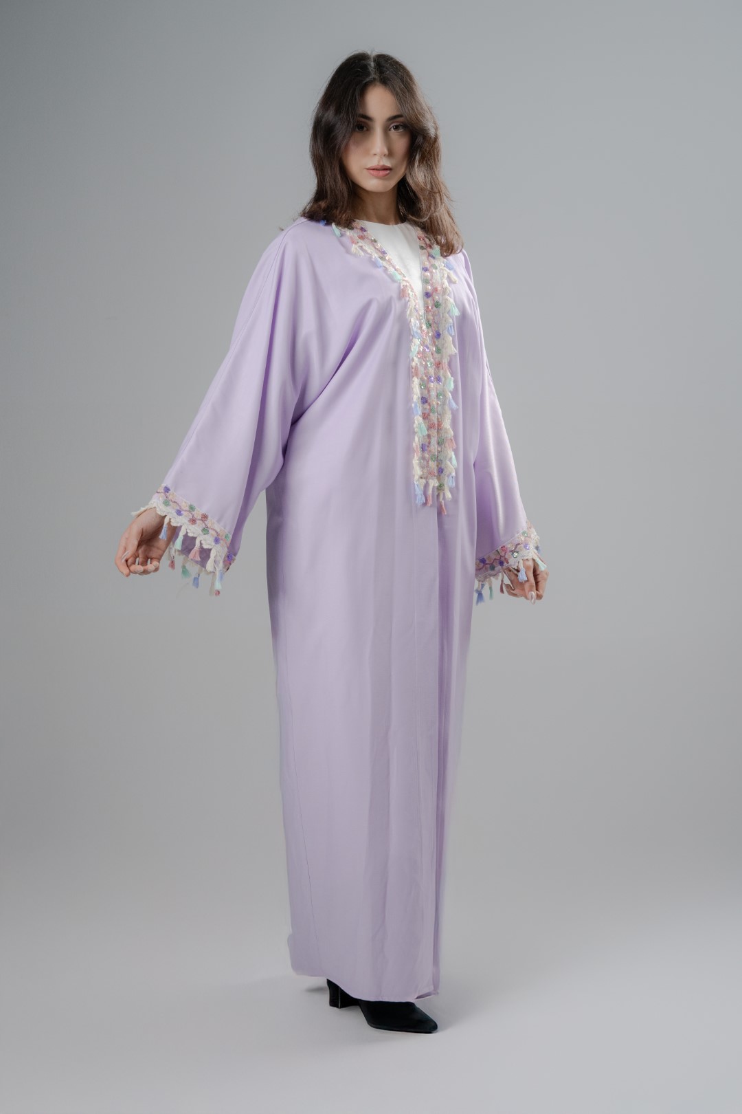 Soft lilas kimono