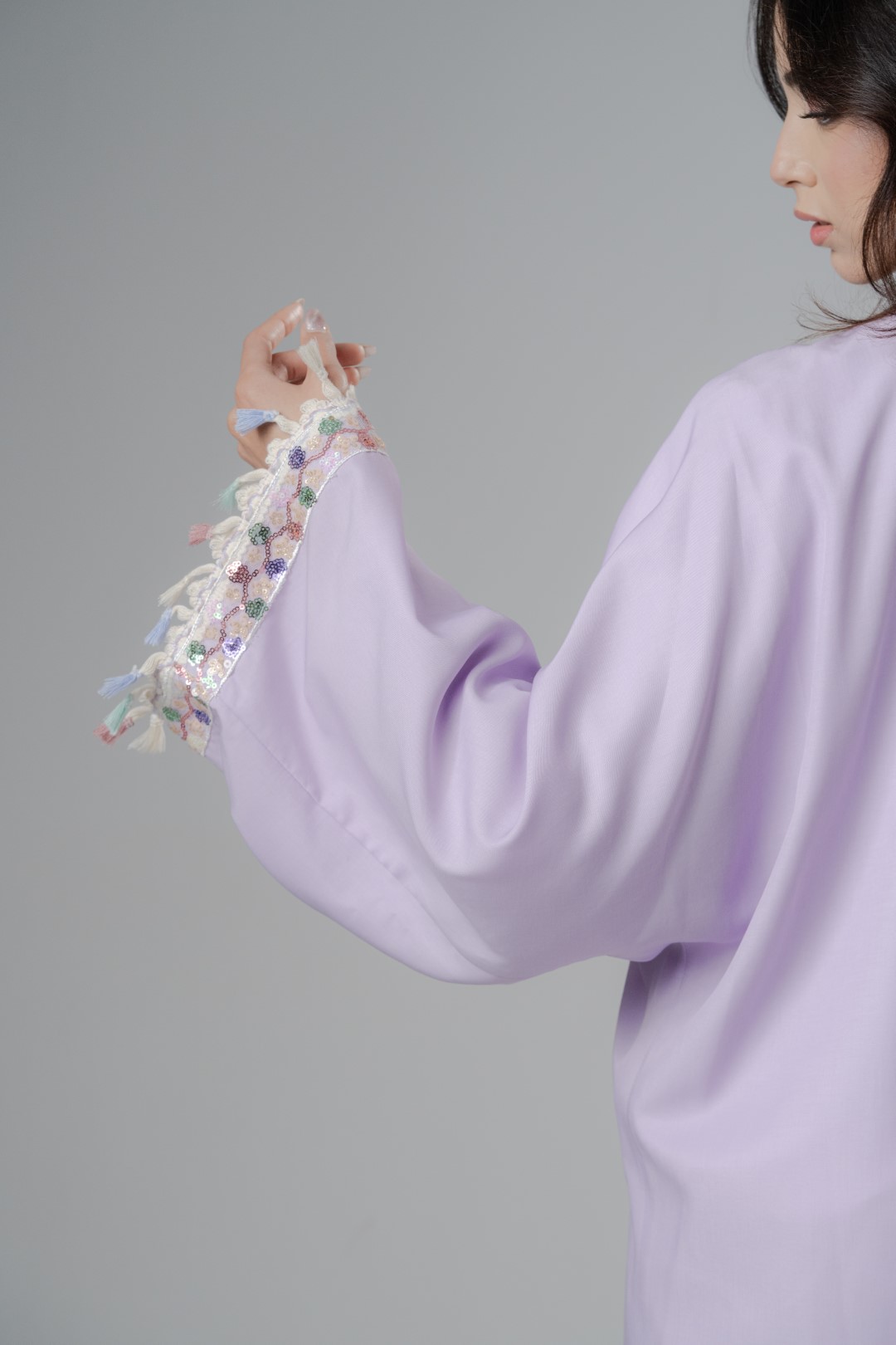 Soft lilas kimono