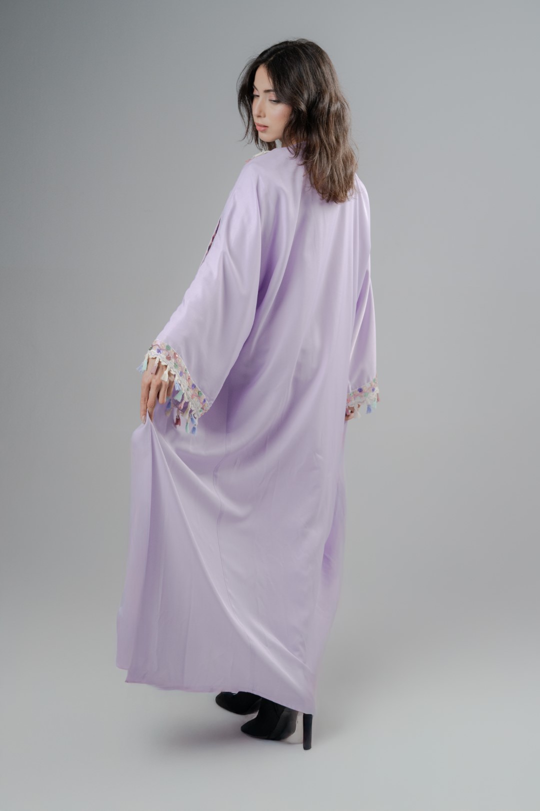 Soft lilas kimono