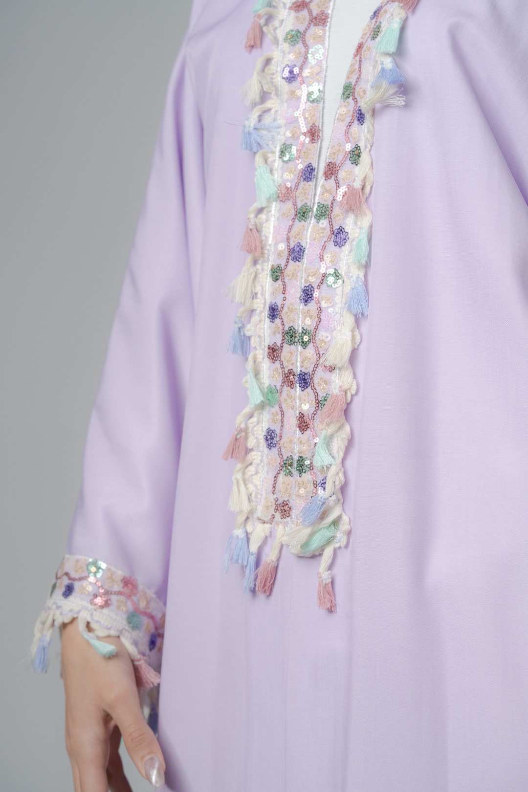 Soft lilas kimono