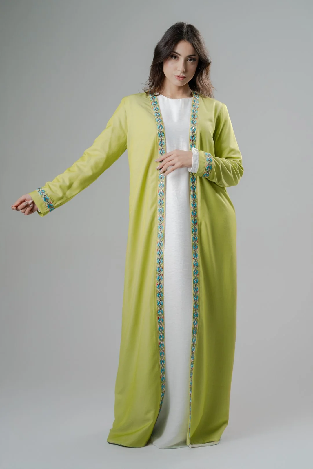 Long kimono cardigan