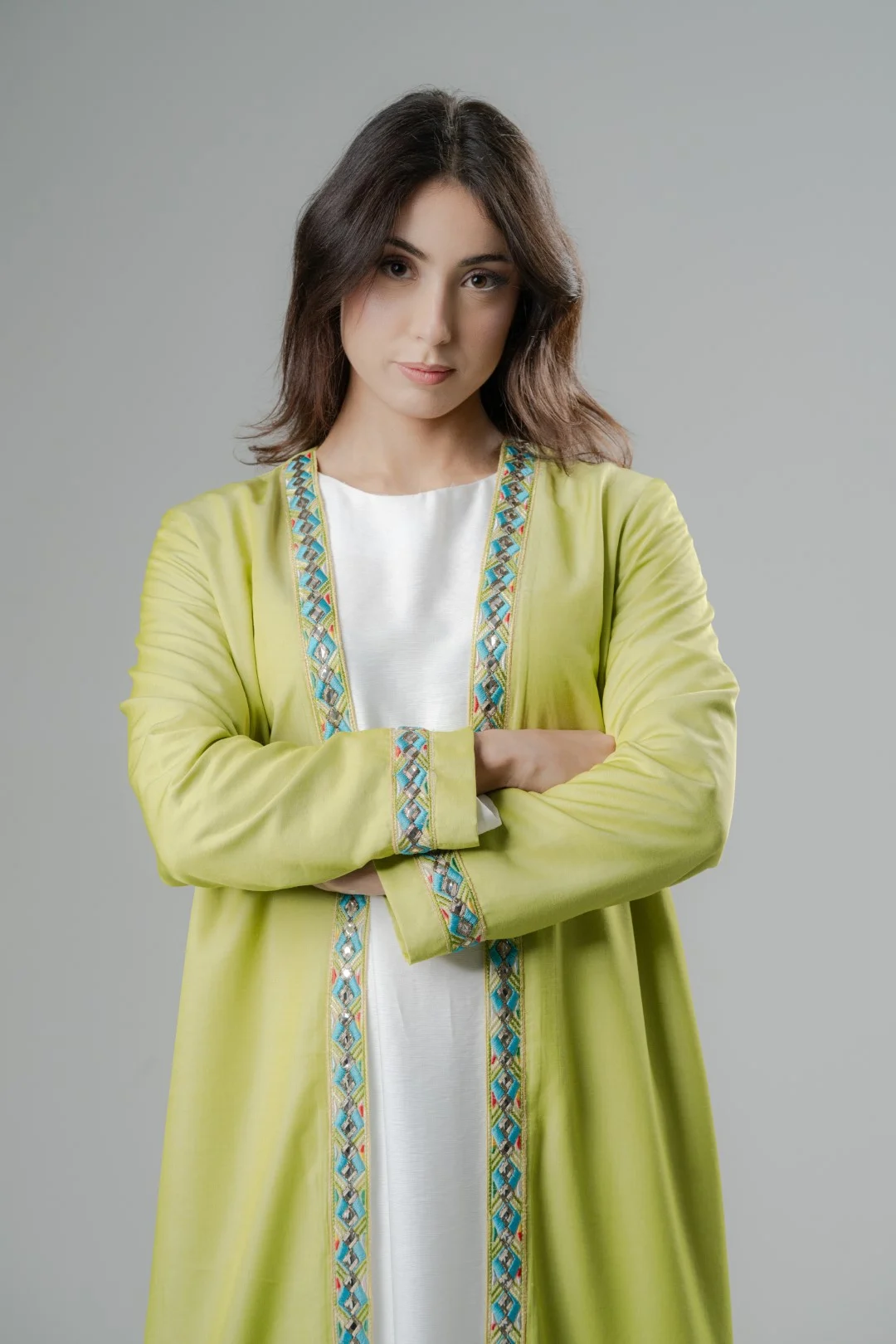 Long kimono cardigan
