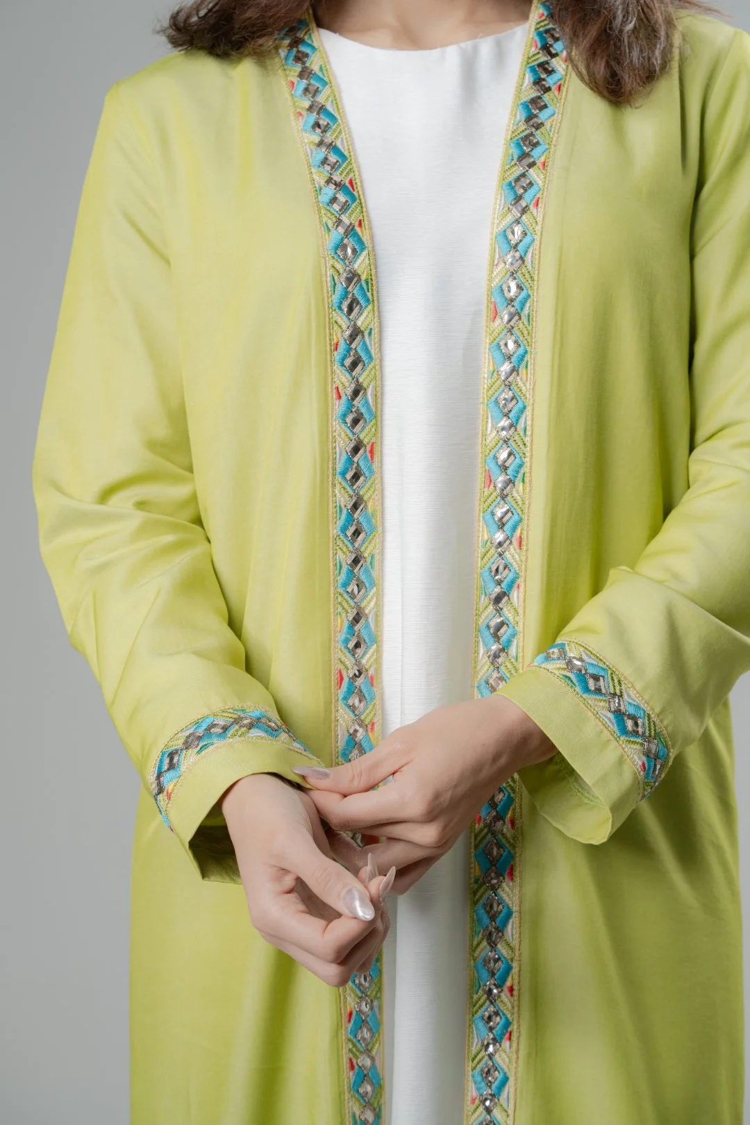 Long kimono cardigan