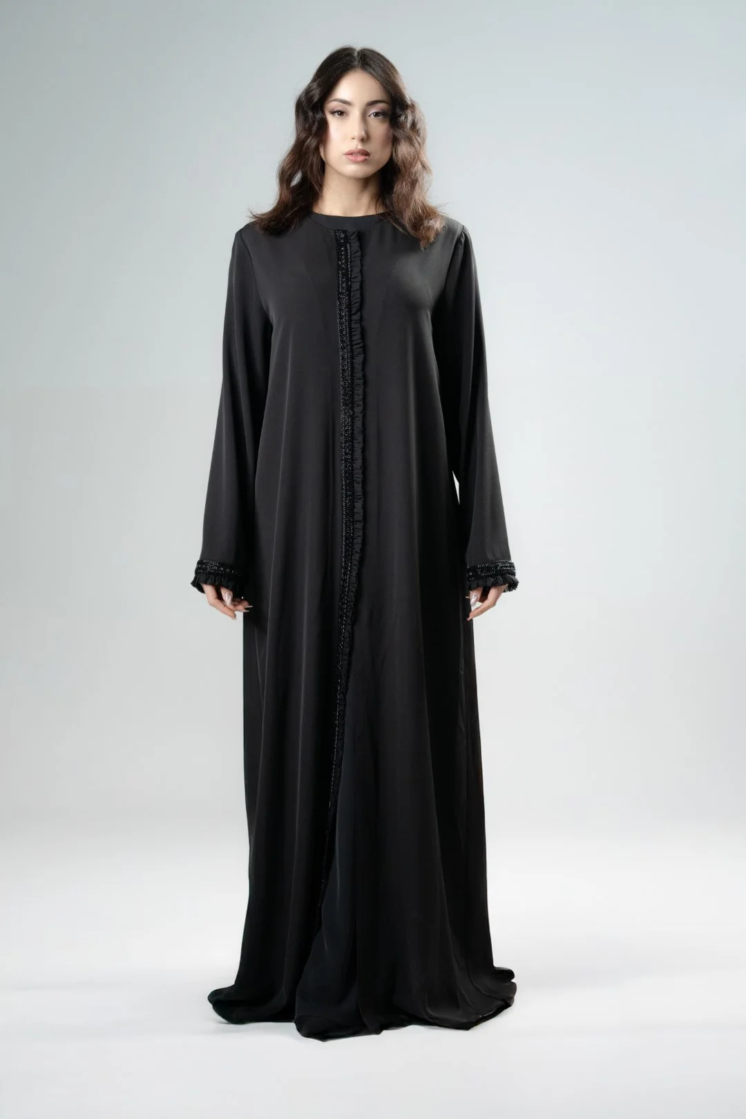 Pearl detailed Abaya