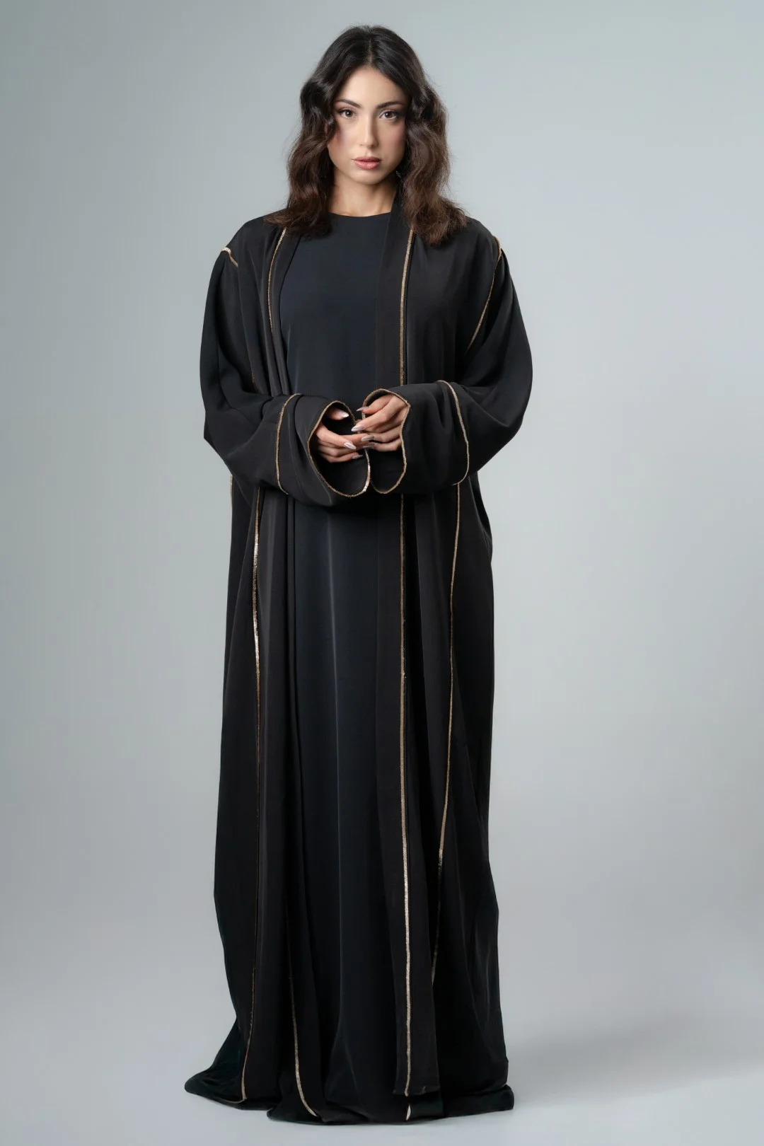 Soft chain abaya