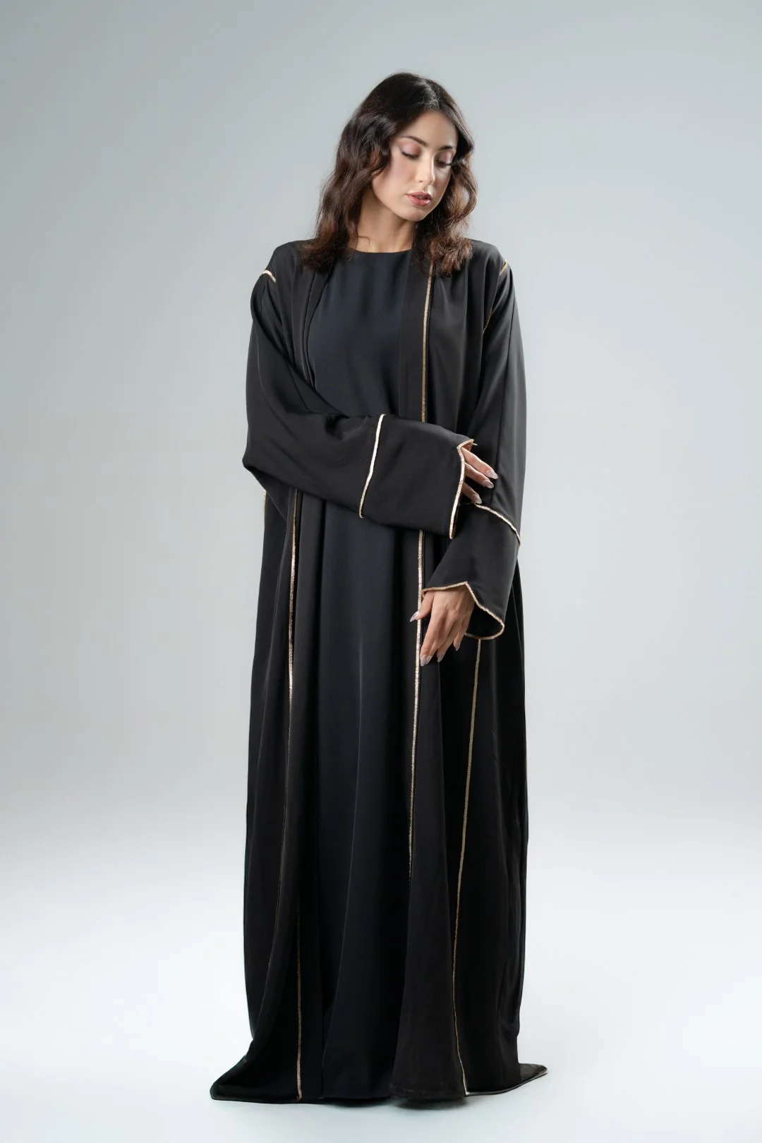 Soft chain abaya