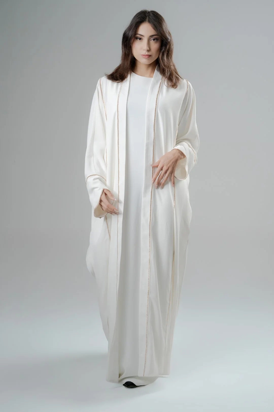 Soft chain abaya