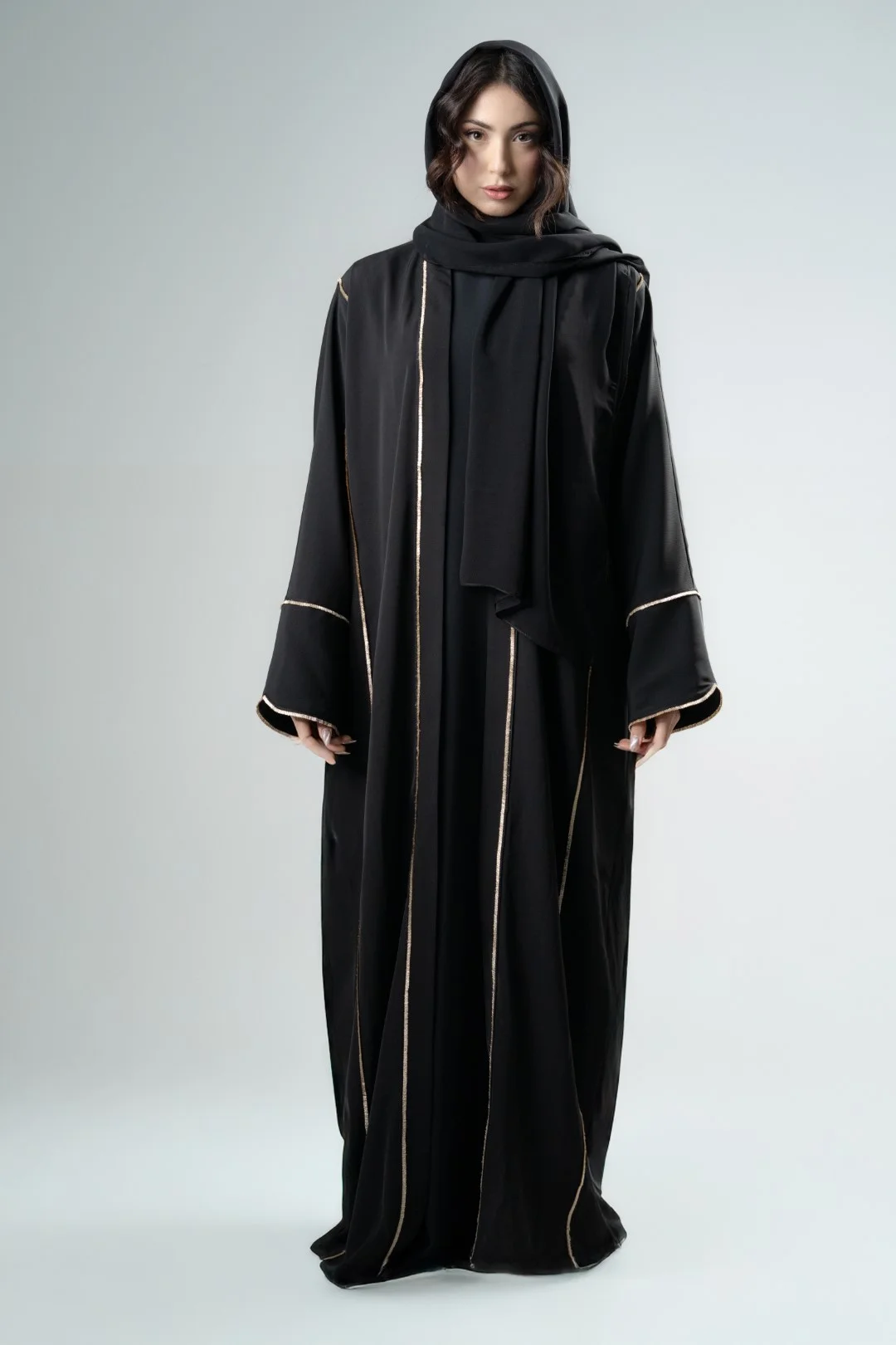 Soft chain abaya