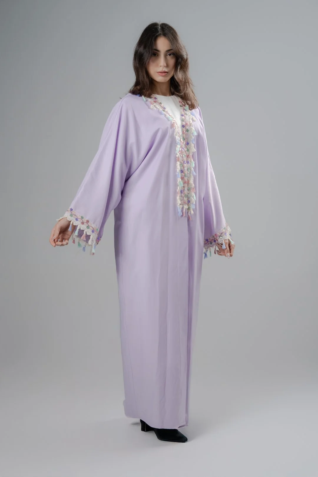 Soft lilas kimono