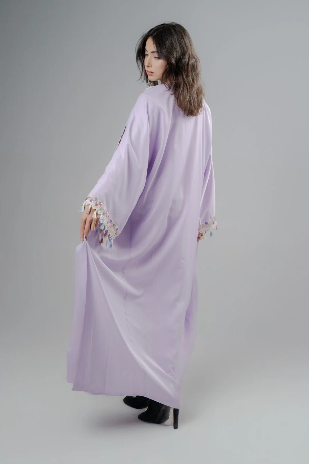 Soft lilas kimono