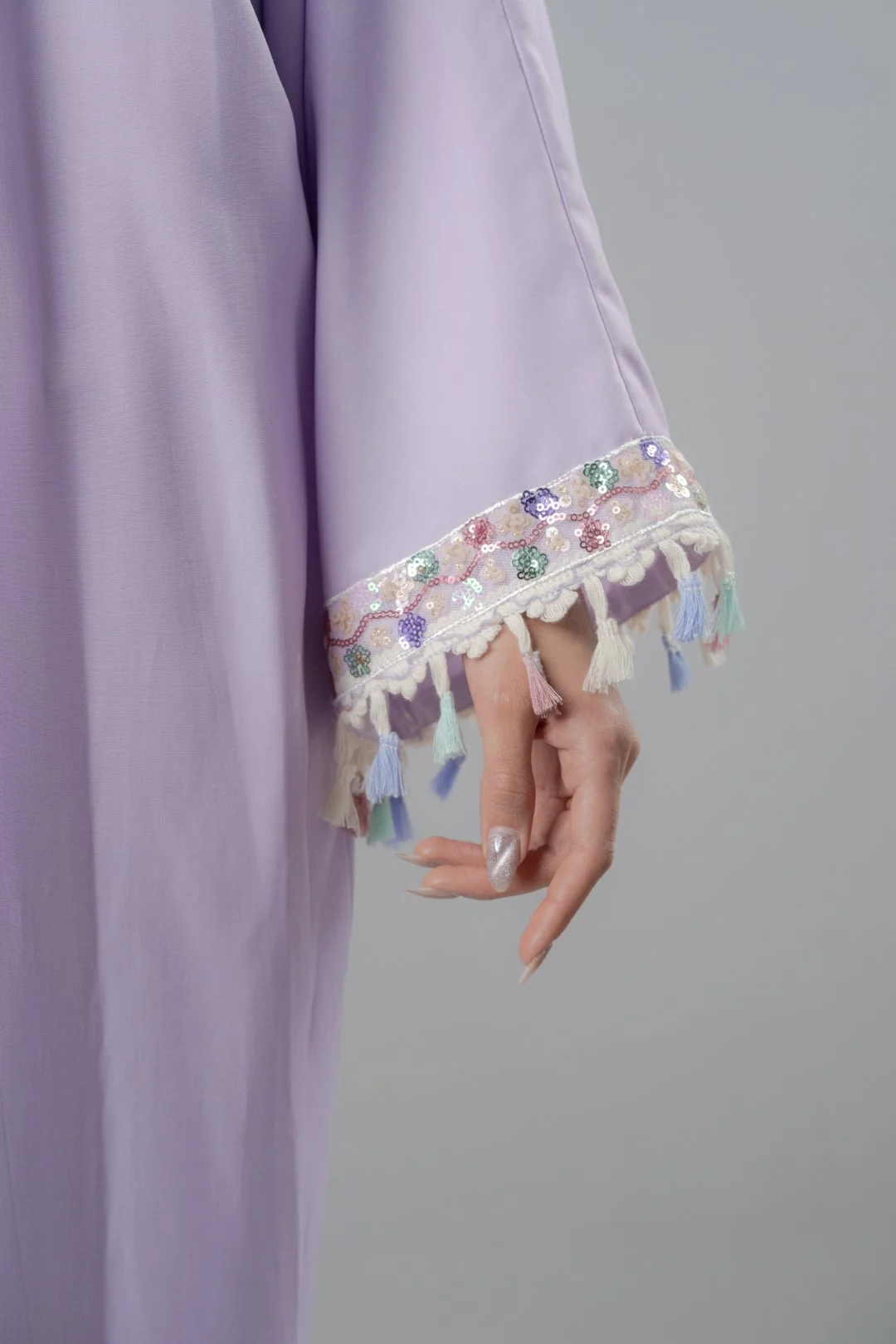 Soft lilas kimono