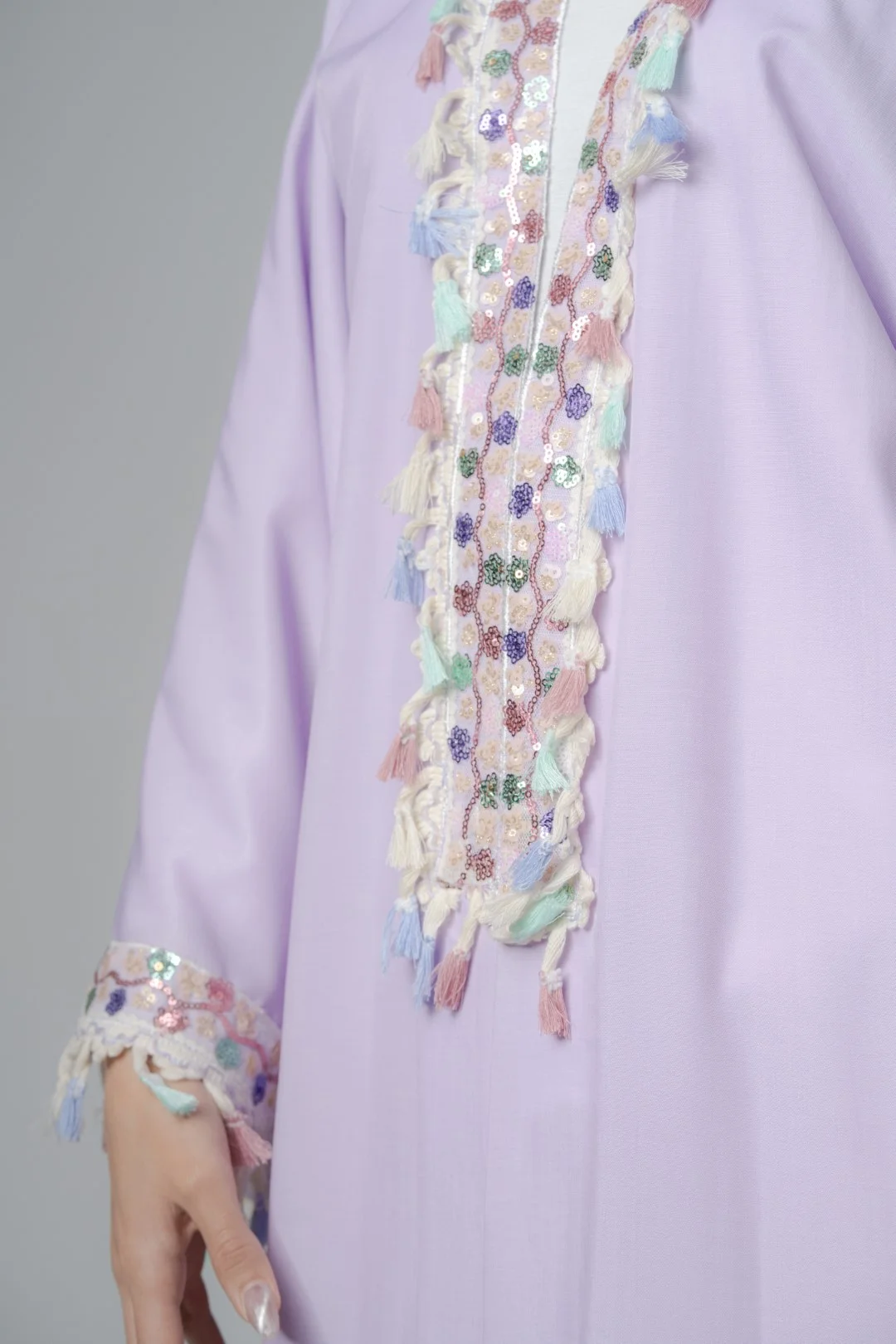 Soft lilas kimono